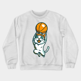 Dunk Cat Crewneck Sweatshirt